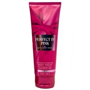 Bath & Body Works Perfect In Pink Body Cream 8 oz New R 18.95